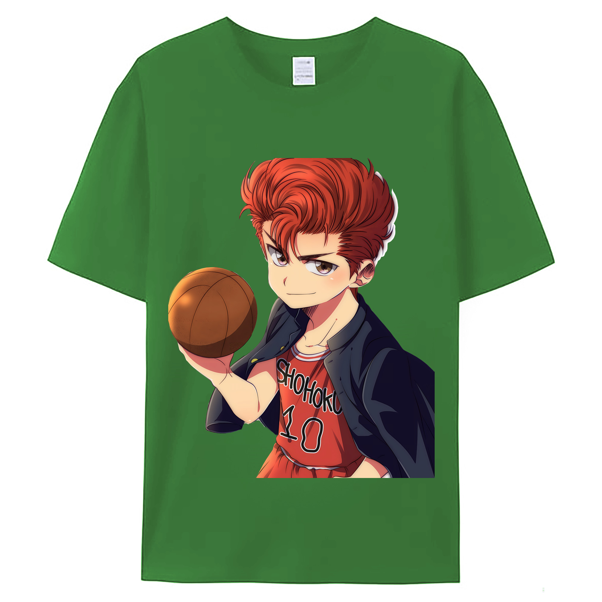（画像用） SLAM DUNK／スラムダンク レディースカジュアルプリントTシャツ（綿100％）